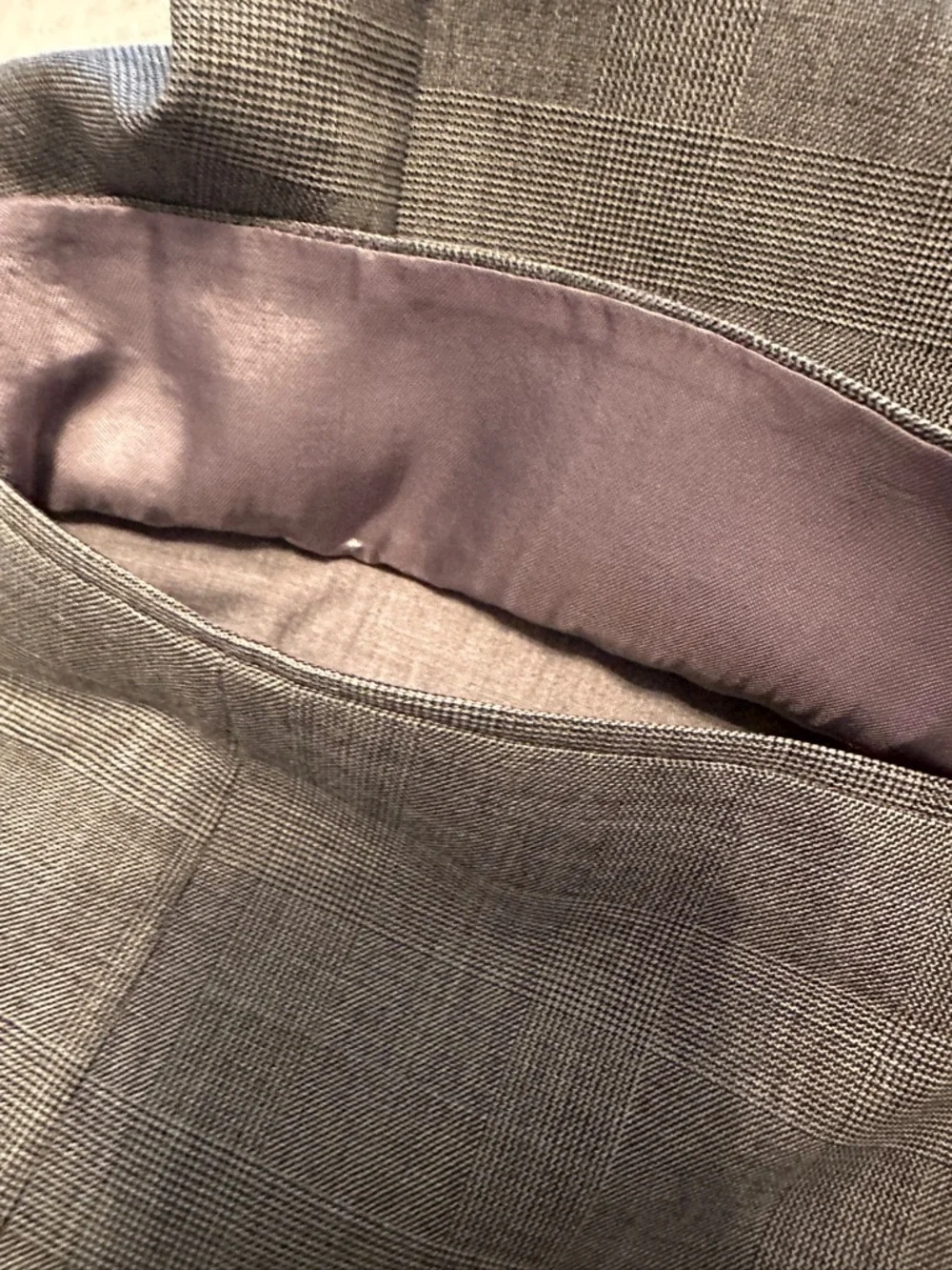 Hart Schaffner Marx Men's Light Gray Two-Button Suit Jacket - Picture 6 of 16